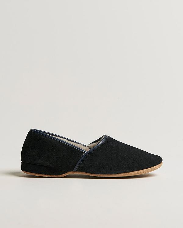 Black loafers from Derek Rose