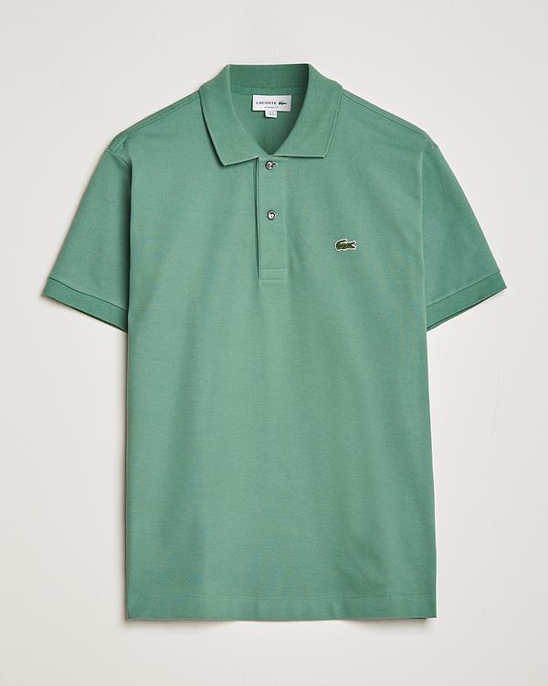 Teal short sleeve polo shirt from Lacoste