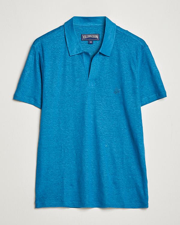 Blue short sleeve polo shirt from Vilebrequin