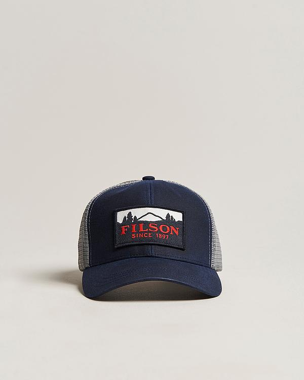 Print black cap from Filson