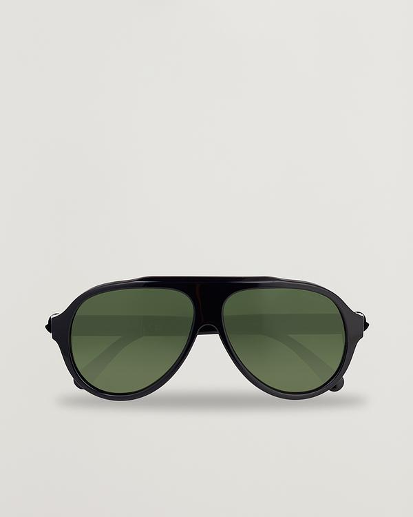 Green d-frame sunglasses from Moncler Lunettes