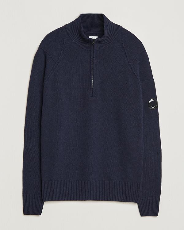 Dark blue half-zip from C.P. Company