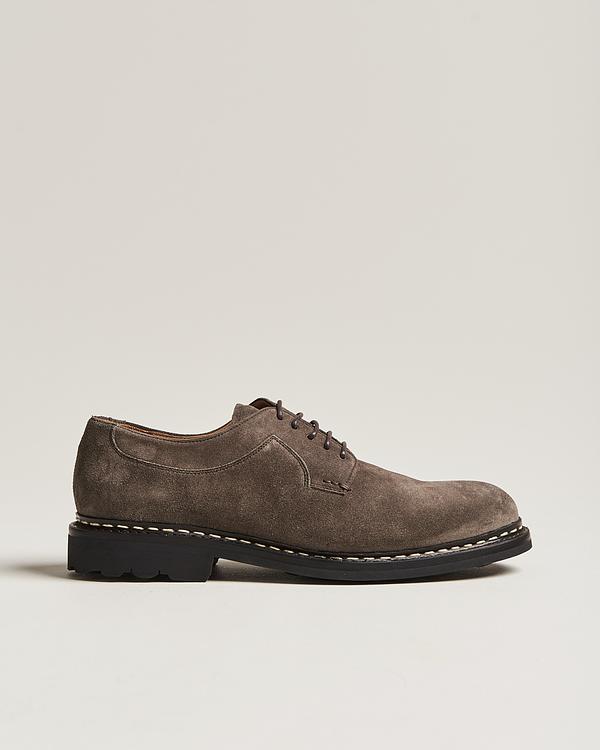 Brown derby shoes from Heschung