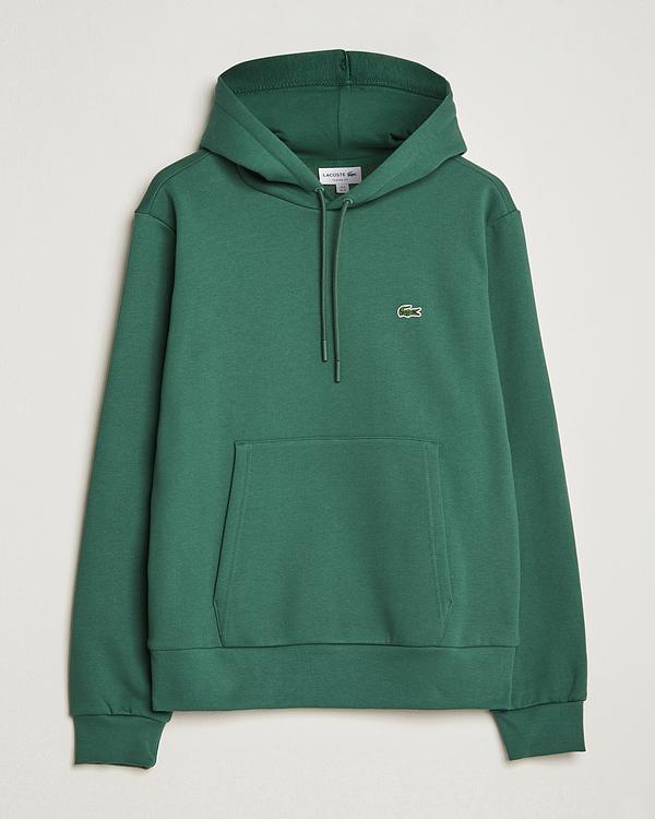 Teal hooded sweatshirt from Lacoste
