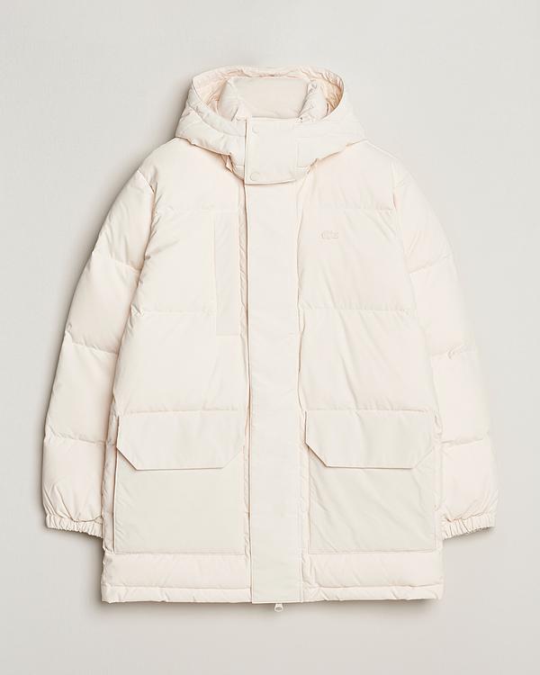 White casual jacket from Lacoste