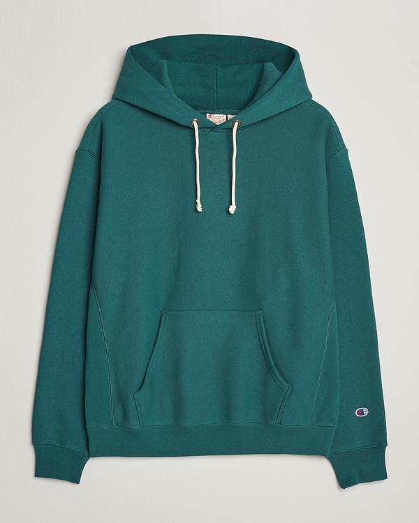 Teal hooded sweatshirt from Champion