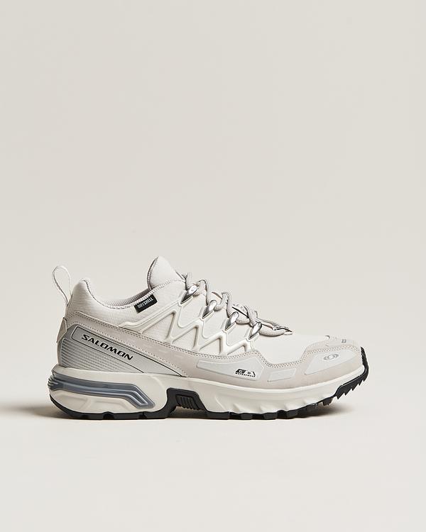 White sneakers from Salomon