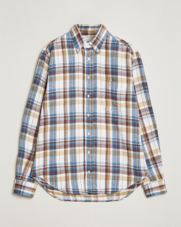 Checkered multicolor flannel shirt from Gitman Vintage