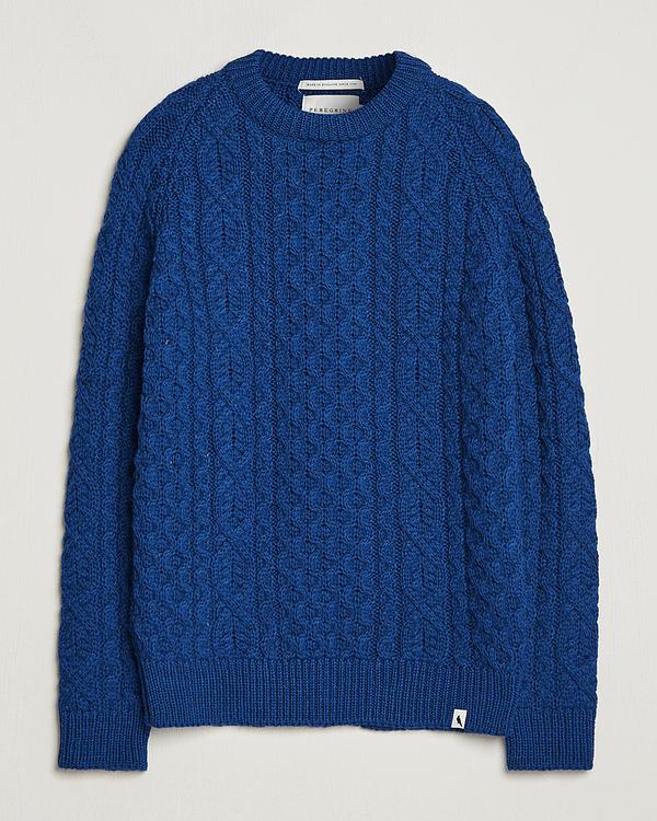 Dark blue sweater from Peregrine