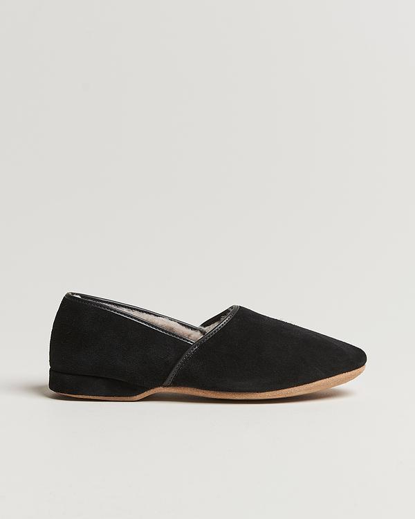 Black loafers from Derek Rose