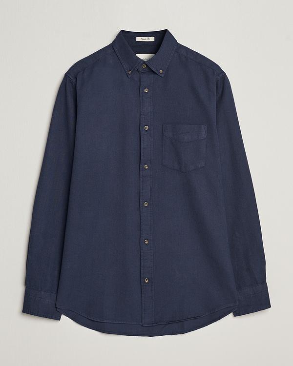 Dark grey oxford shirt from Gant