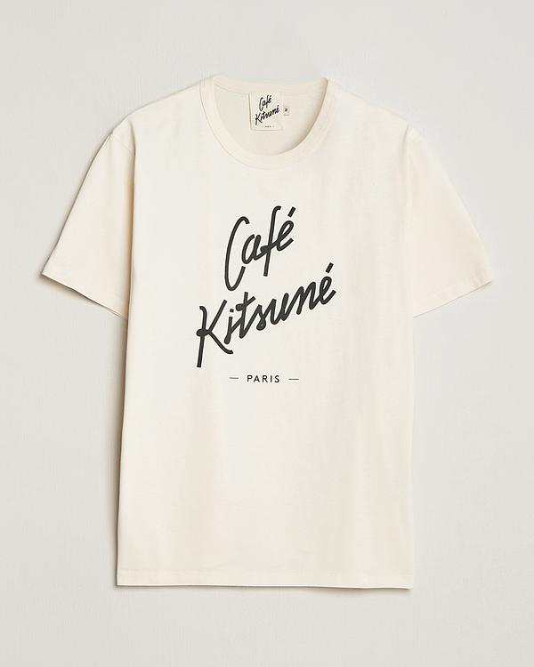 Print white t-shirt from Café Kitsuné