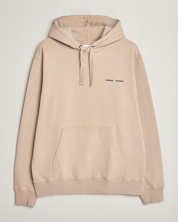 Beige hooded sweatshirt from Samsøe & Samsøe