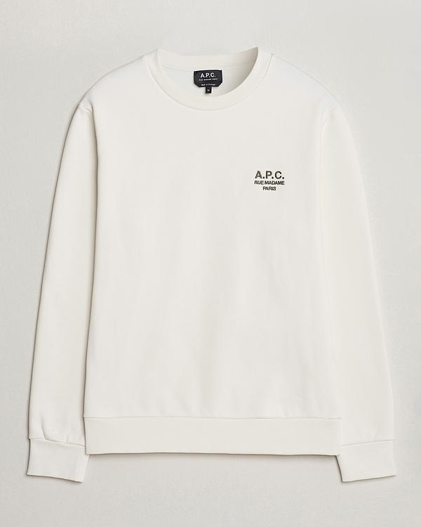 White sweatshirt from A.P.C