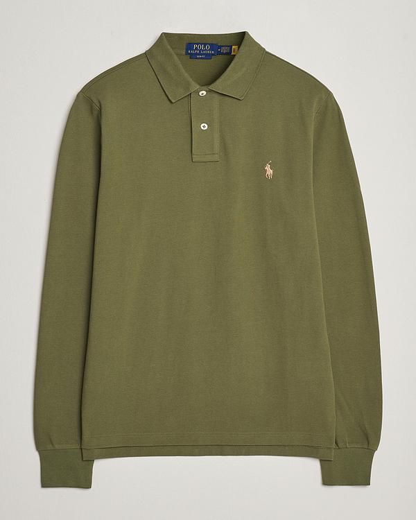 Green long sleeve polo shirt from Polo Ralph Lauren