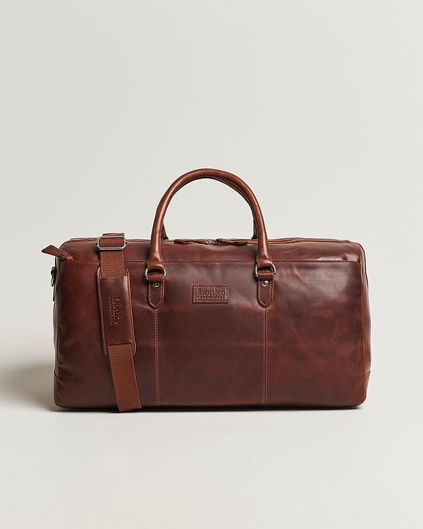 Brown weekend bag from Loake 1880