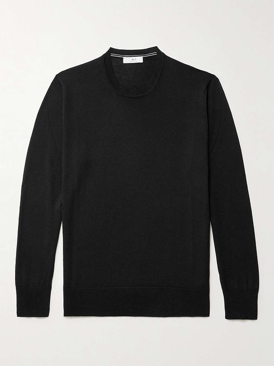 Black sweatshirt from Mr P.