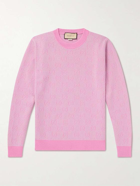 Light pink sweatshirt from Gucci