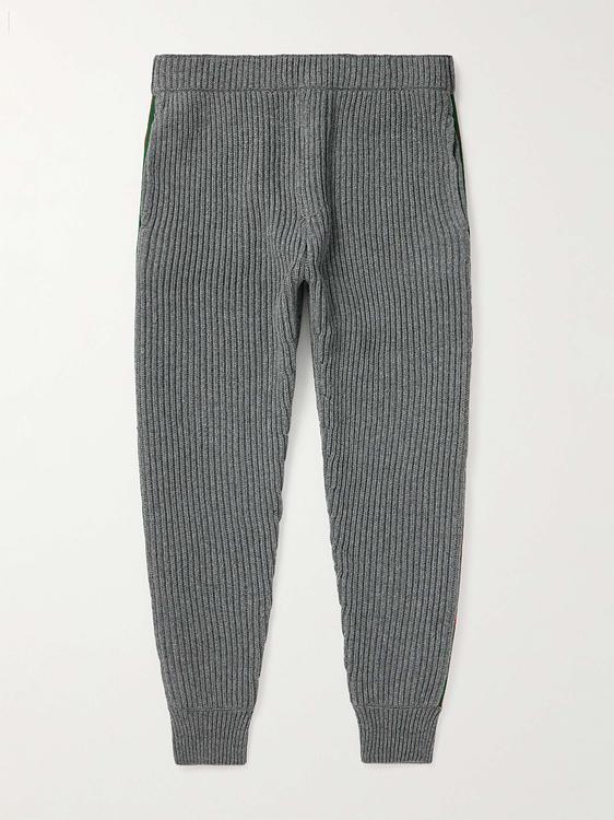 Grey sweatpants from Gucci