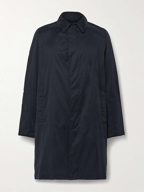 Black coat from Anderson & Sheppard