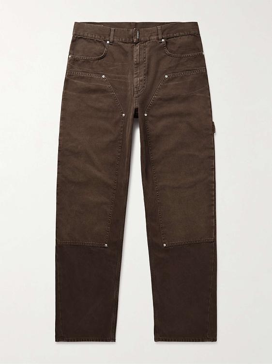 Dark brown casual trousers from Givenchy