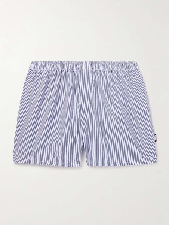 Blue boxer shorts from Zegna