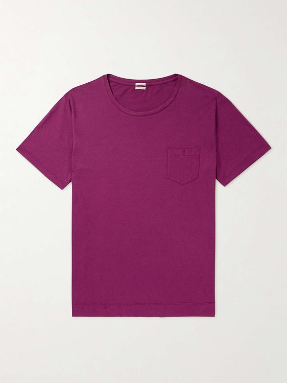 Dark red t-shirt from Massimo Alba