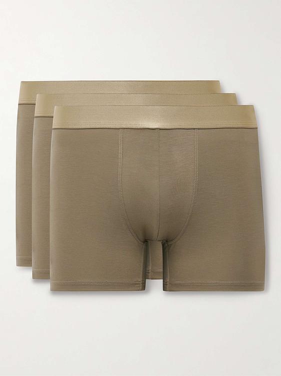 Taupe boxer briefs from CDLP
