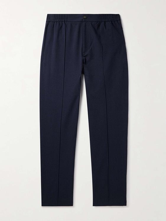 Dark blue casual trousers from A.P.C
