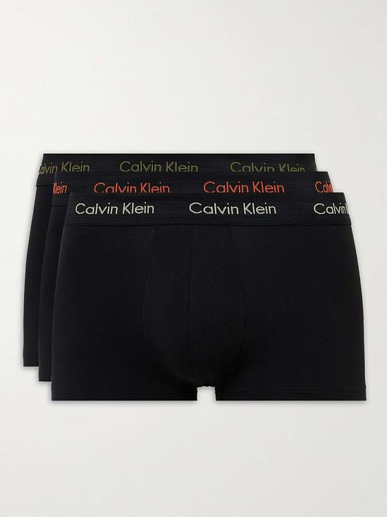 Print black boxer briefs from Calvin Klein Underwear
