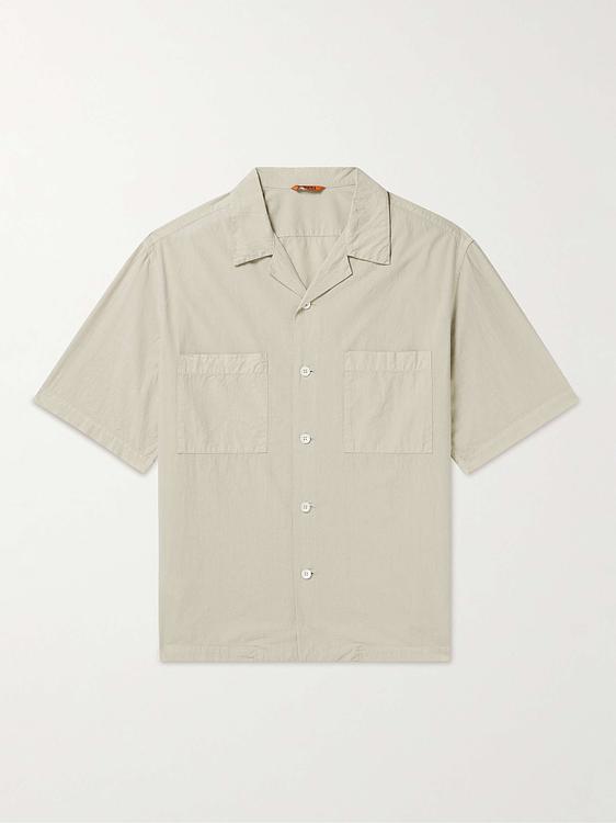 Beige short sleeve shirt from Barena