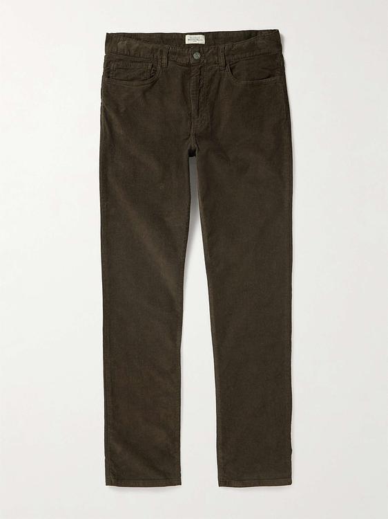 Dark green chinos from Hartford