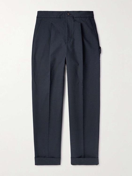 Dark grey formal trousers from Umit Benan B+