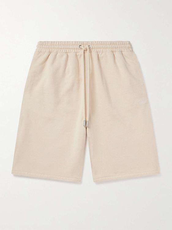 Beige sweatshorts from Off White