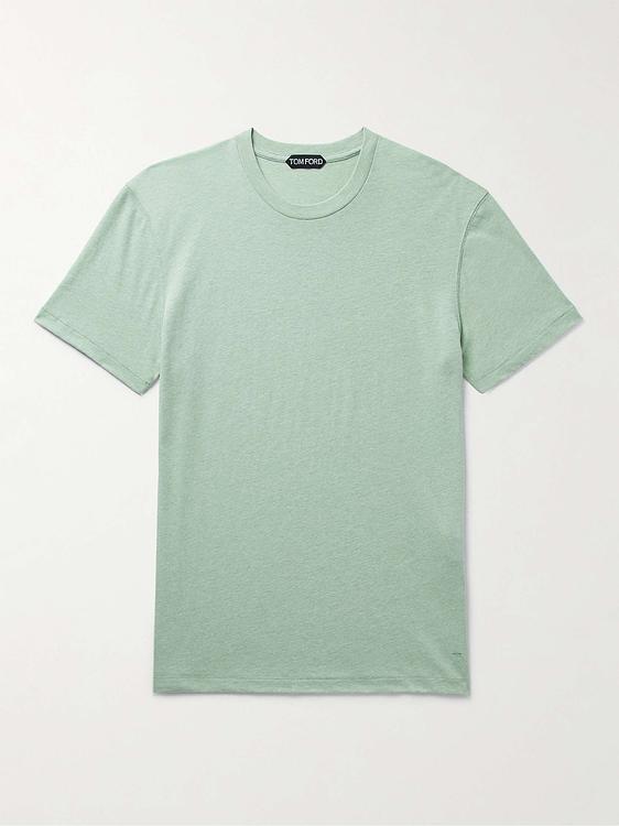 Light green t-shirt from Tom Ford