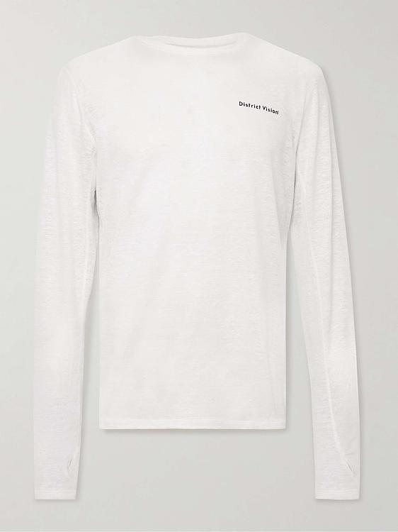 White long sleeve t-shirt from District Vision