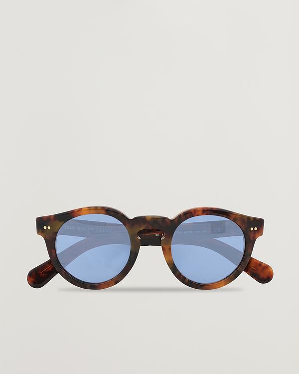 Dark brown round frame sunglasses from Polo Ralph Lauren