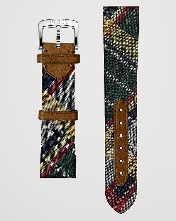 Multicolor watch strap from Polo Ralph Lauren