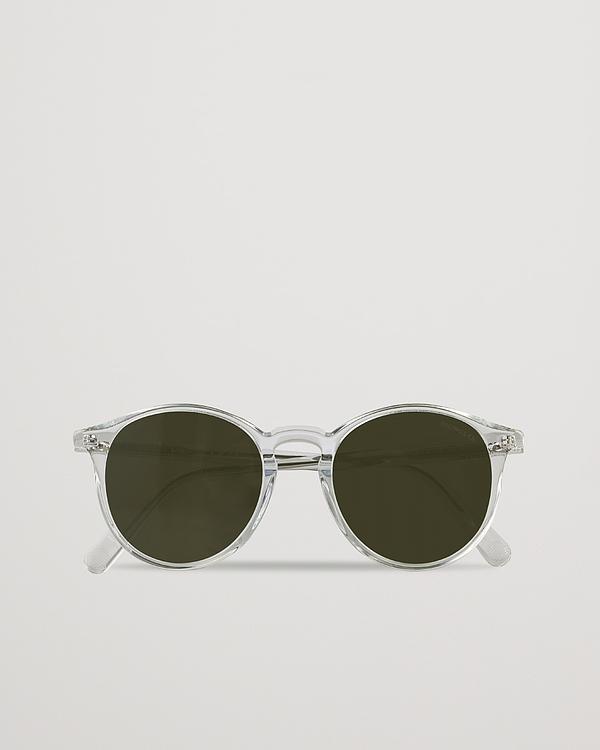 Grey round frame sunglasses from Moncler Lunettes