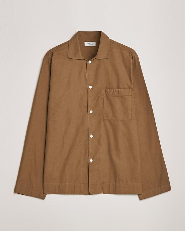 Brown oxford shirt from Tekla