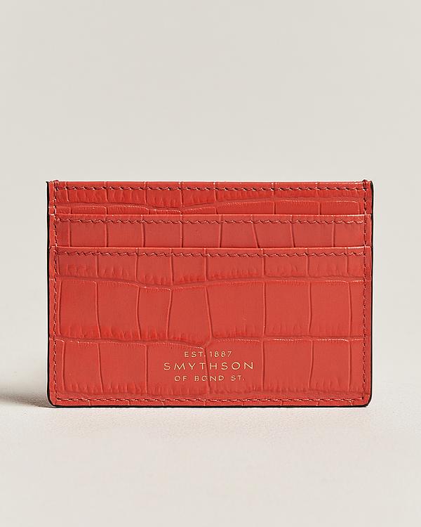 Red wallet from Smythson