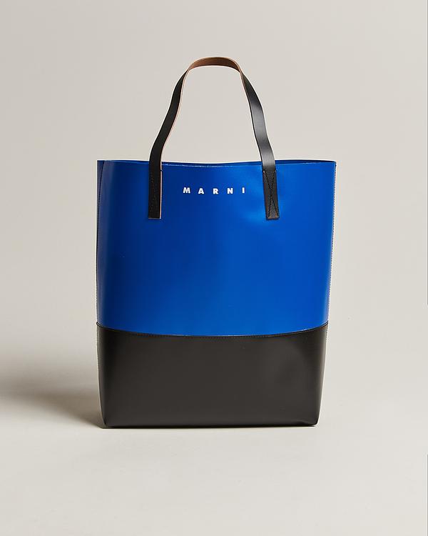 Dark blue tote bag from Marni
