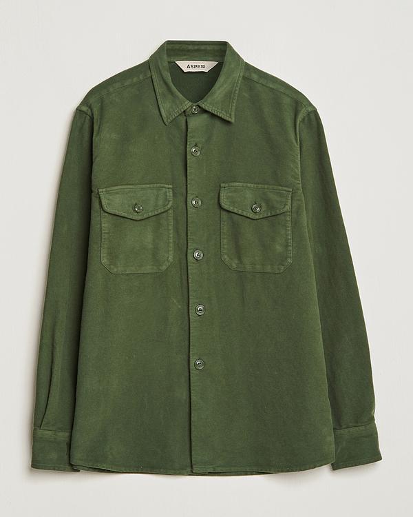 Dark green casual jacket from Aspesi