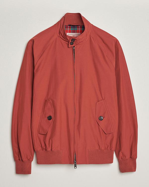 Red casual jacket from Baracuta