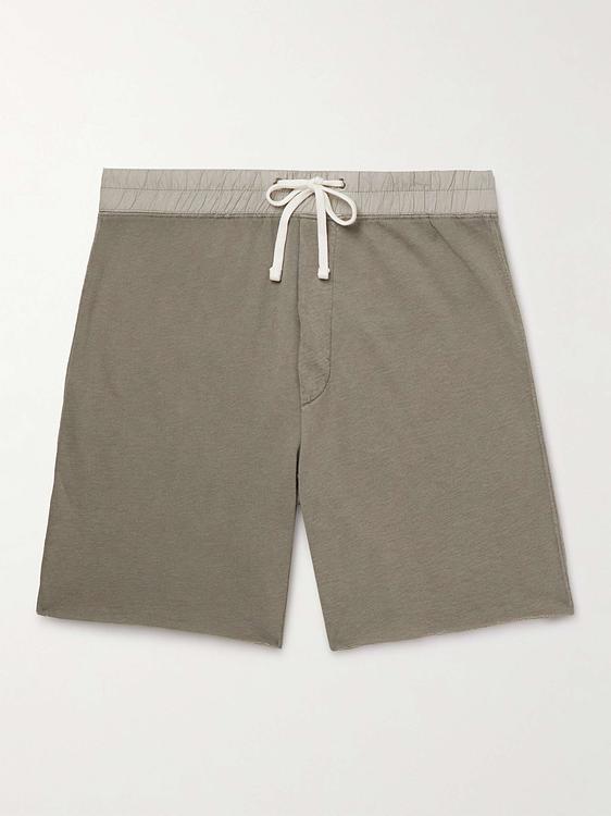 Taupe sweatshorts from James Perse