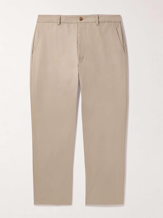 Taupe chinos from Ghiaia Cashmere