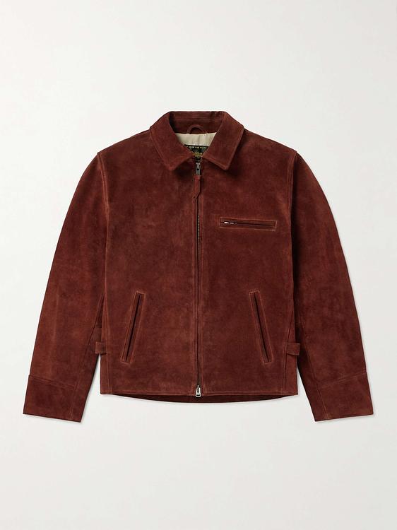 Dark brown leather jacket from Golden Bear