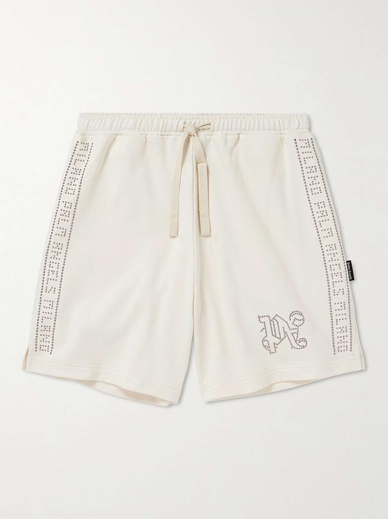 White sweatshorts from Palm Angels