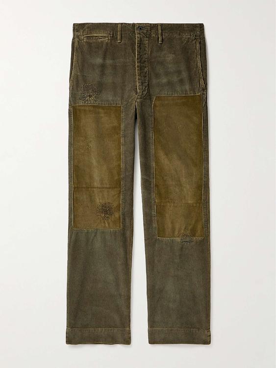 Dark green jeans from RRL
