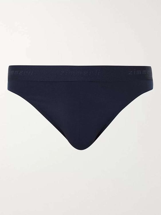 Dark blue briefs from Zimmerli